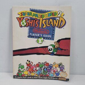 Super Mario World 2 Yoshi's Island Nintendo Players Guide- AVG COND